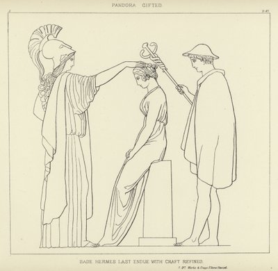 Pandora Gifted by John Flaxman